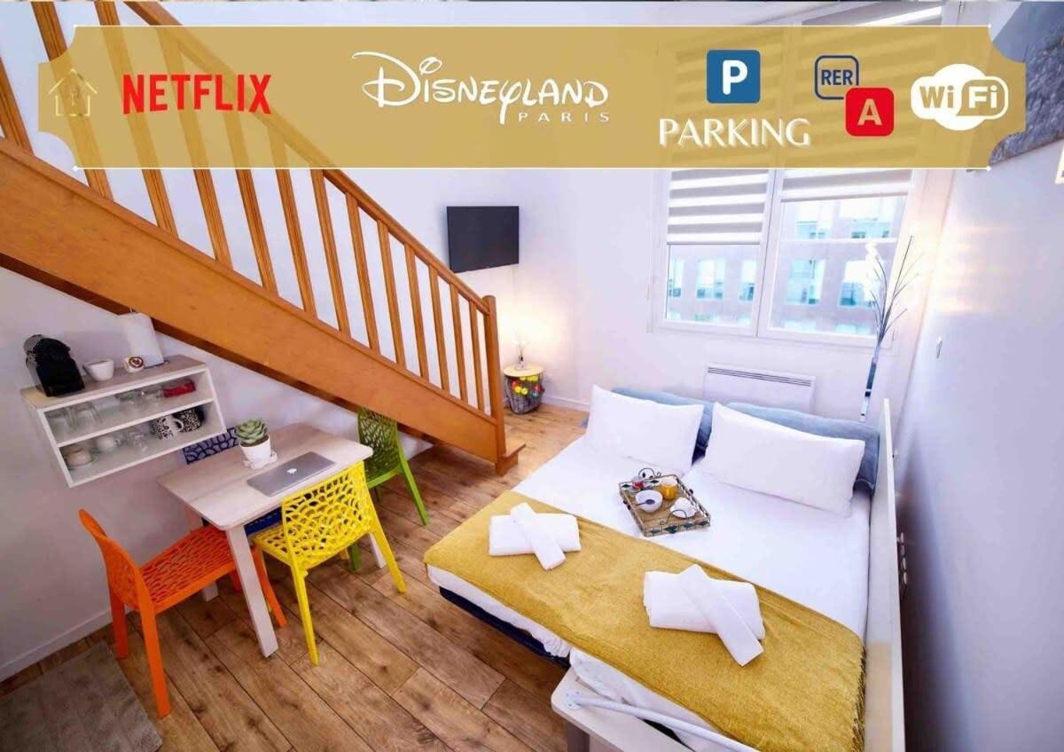 Appart'Hotel Disneyland Dream Close & Safe Montévrain Eksteriør bilde
